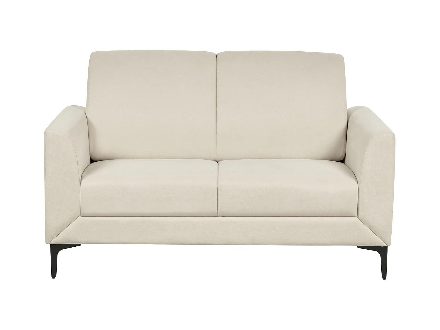 Canapé 2 places FENES Tissu Beige