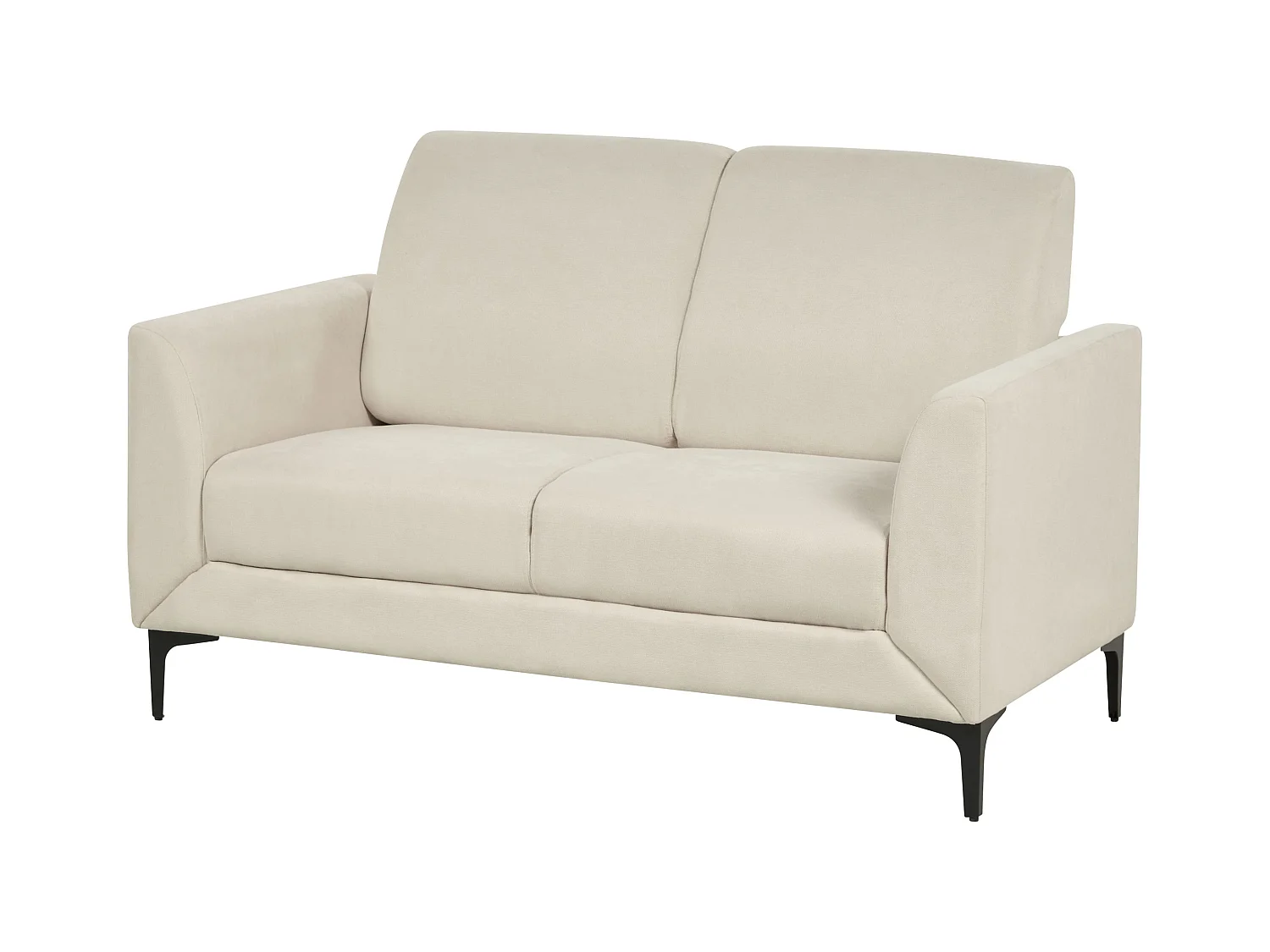 Divano FENES Tessuto Beige 2 posti