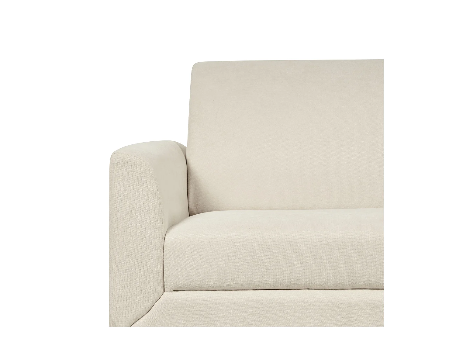 Divano FENES Tessuto Beige 2 posti