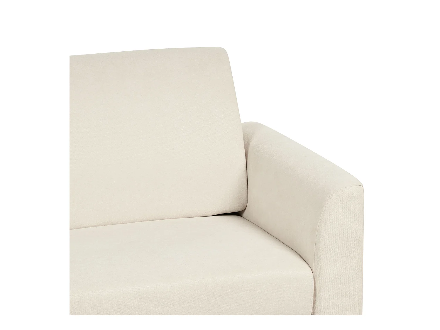 Divano FENES Tessuto Beige 2 posti