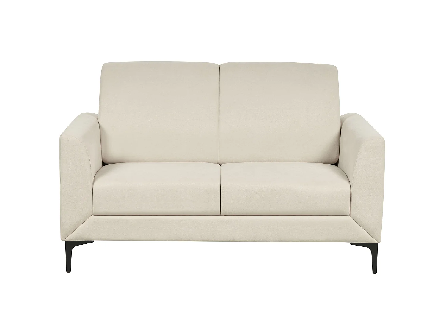 Divano FENES Tessuto Beige 2 posti