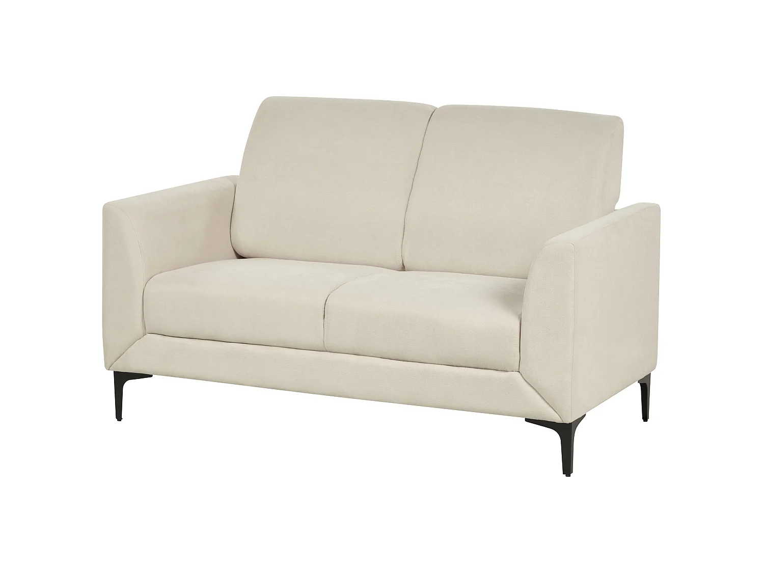 Divano FENES Tessuto Beige 2 posti