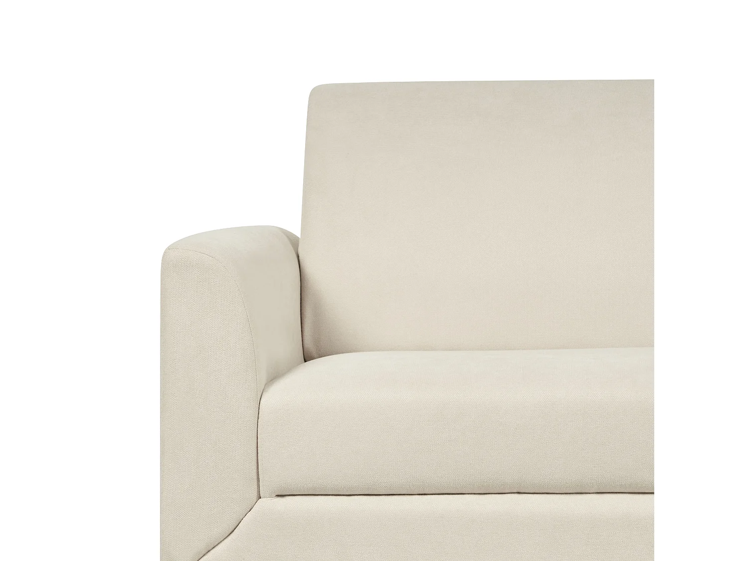 Divano FENES Tessuto Beige 2 posti