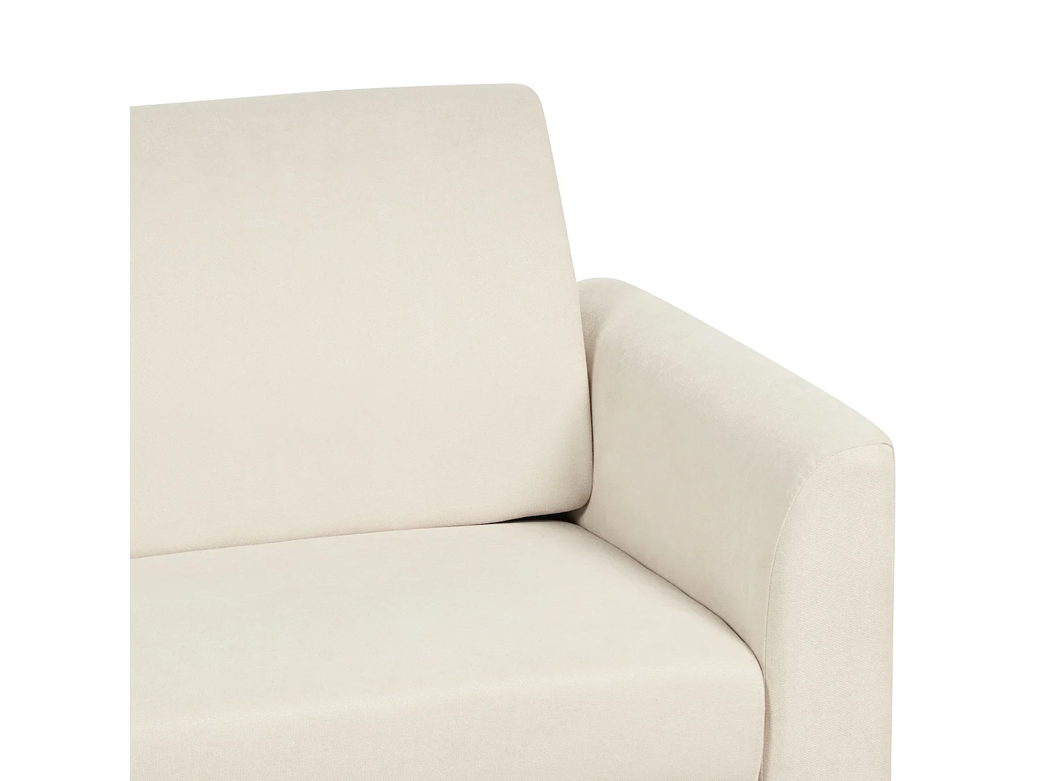Divano FENES Tessuto Beige 2 posti