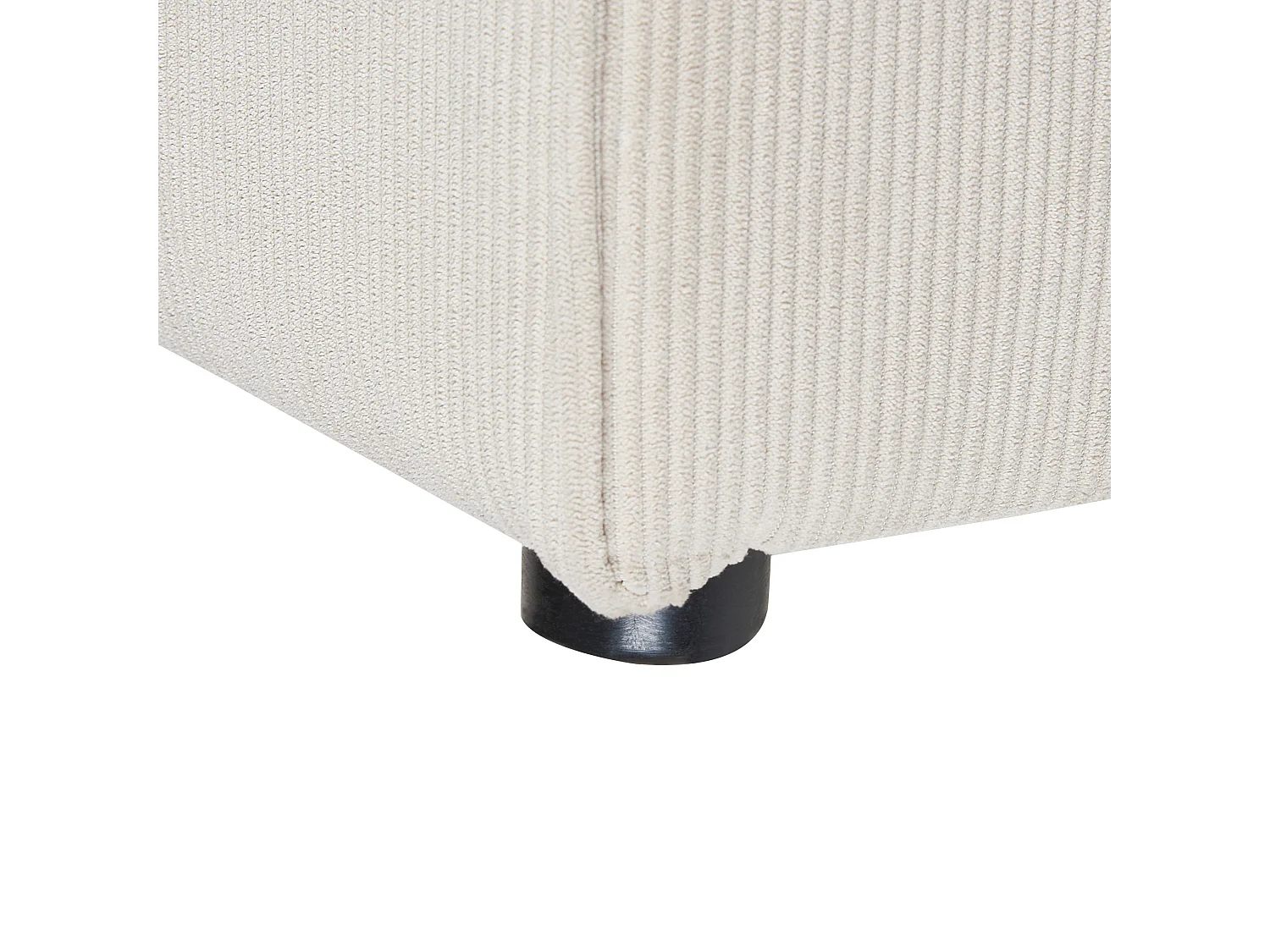 Modulo Angolare LEMVIG Velluto a coste Beige chiaro