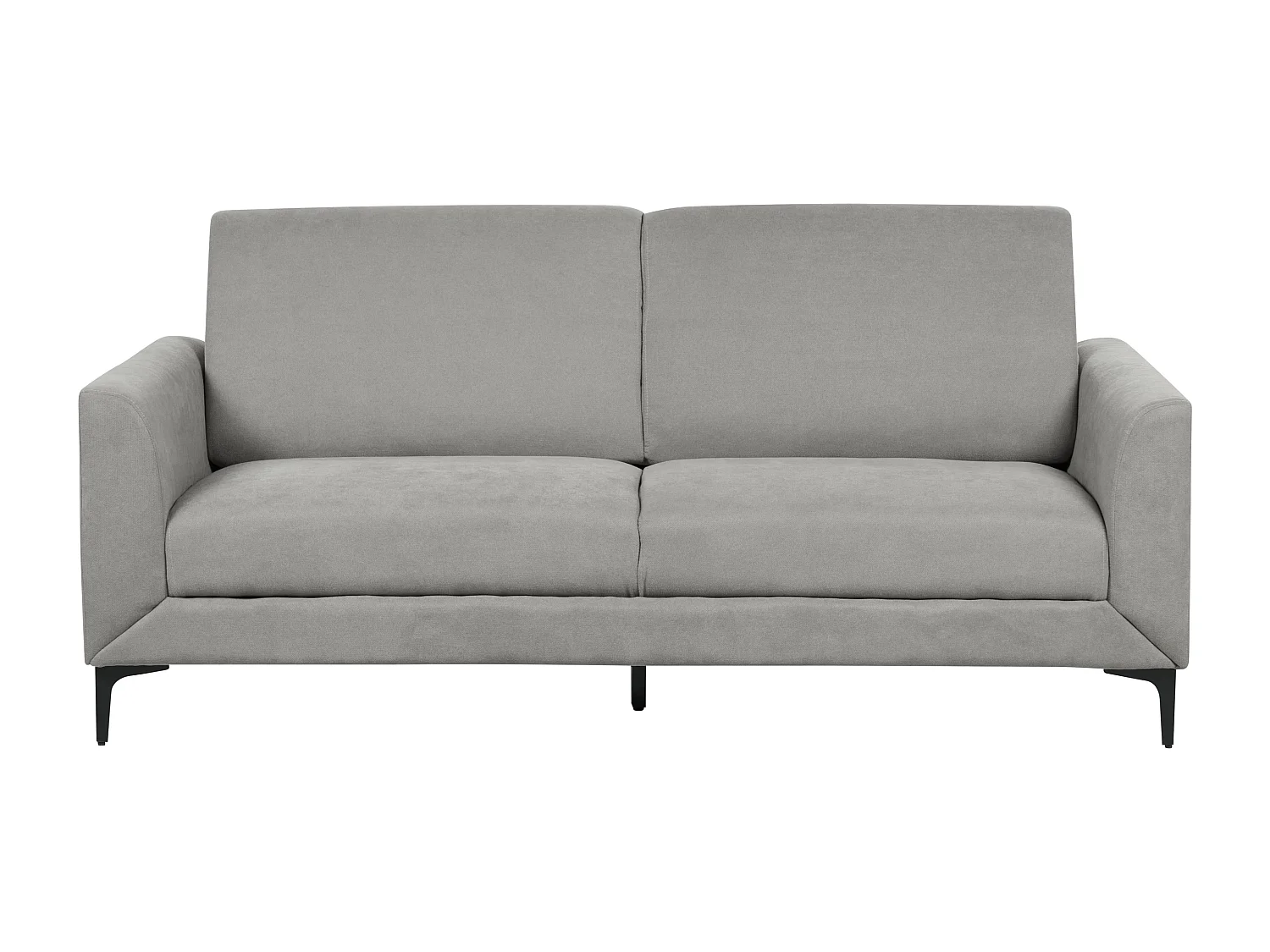 Sofa FENES Stoff Grau 3-Sitzer