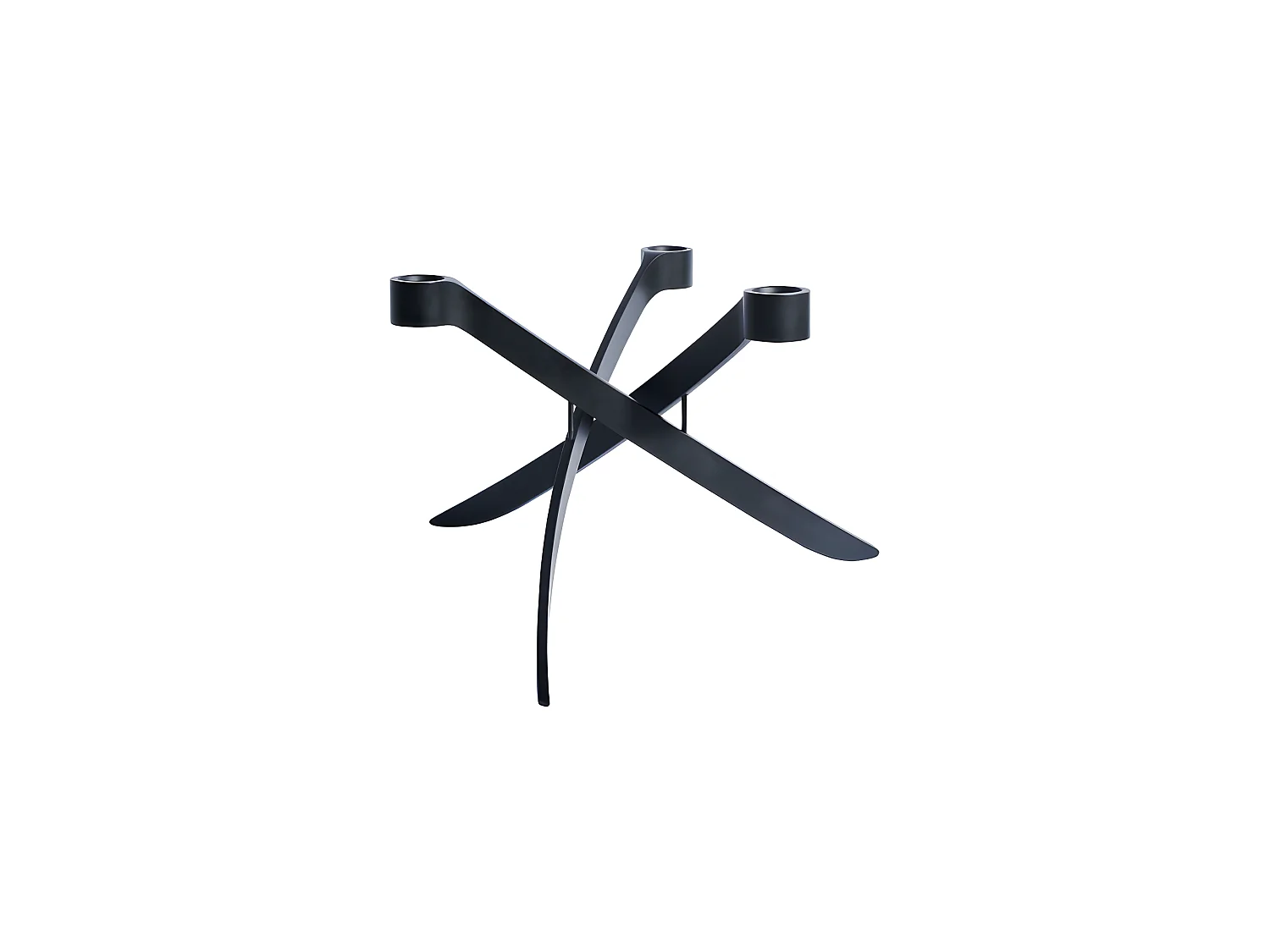 Bougeoir Lightarch H17cm Noir  Uyuni