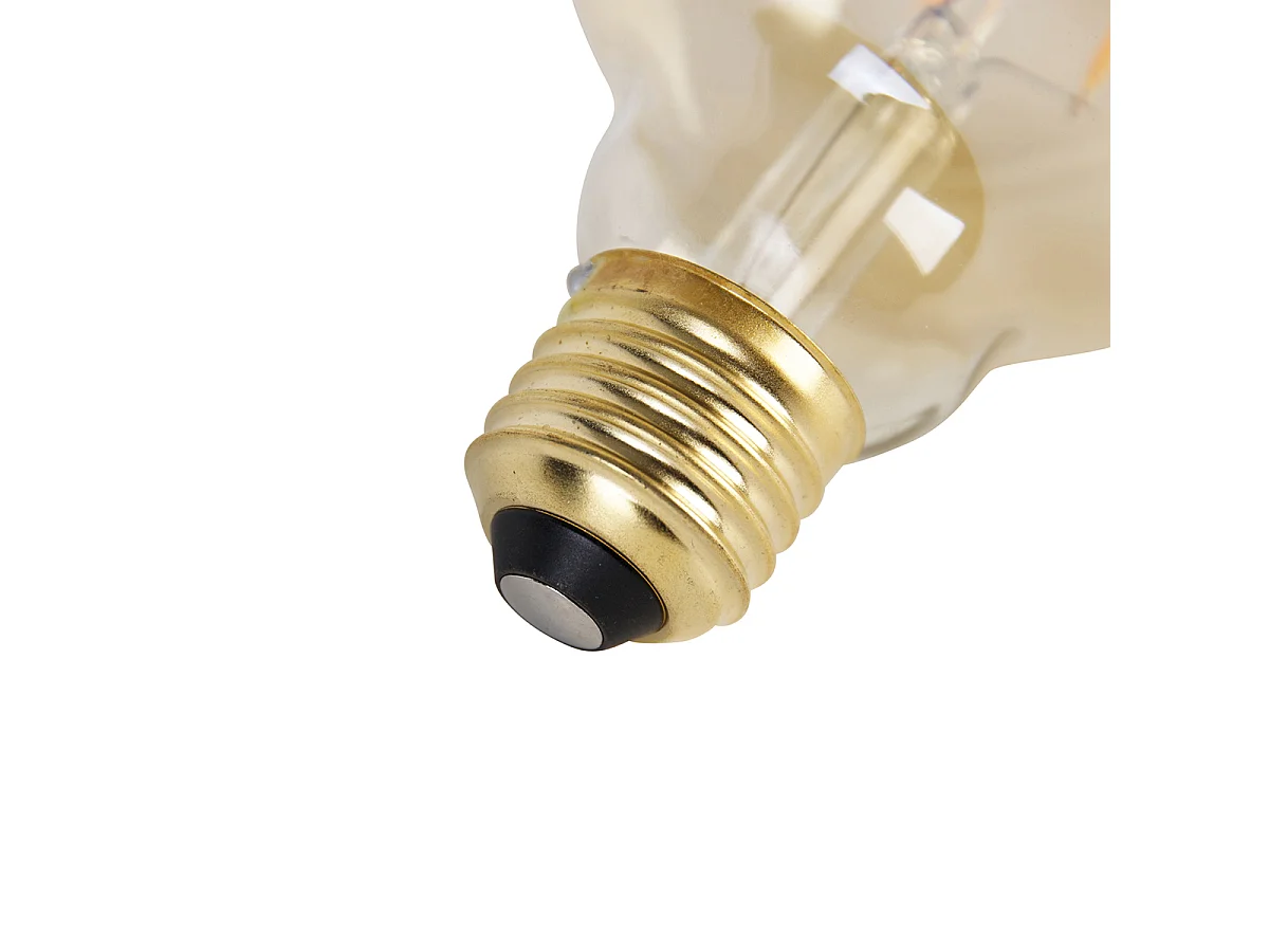 Ampoule LED dimmable 3 niveaux E27 G95 Goldline 5W 530lm 2200K