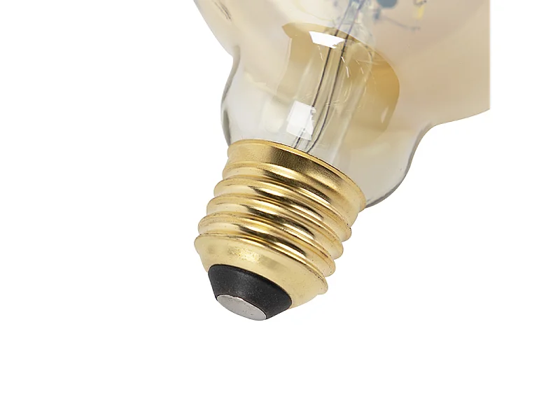 Ampoule LED E27 Dim to Warm G95 Or 8W 806lm 2000-2700K