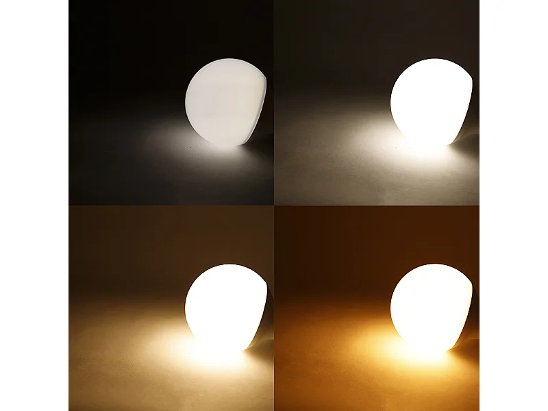 Ampoule LED intelligente E27 à intensité variable G95 11W 900lm 2200-4000K RGB