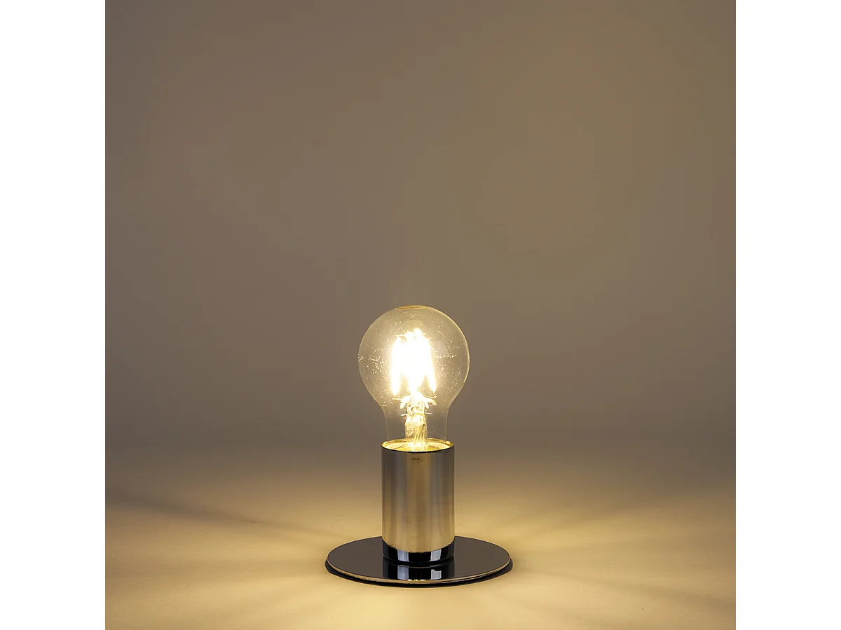 Ampoule LED E27 filament A60 détecteur crépusculaire 4W 470lm 2700K