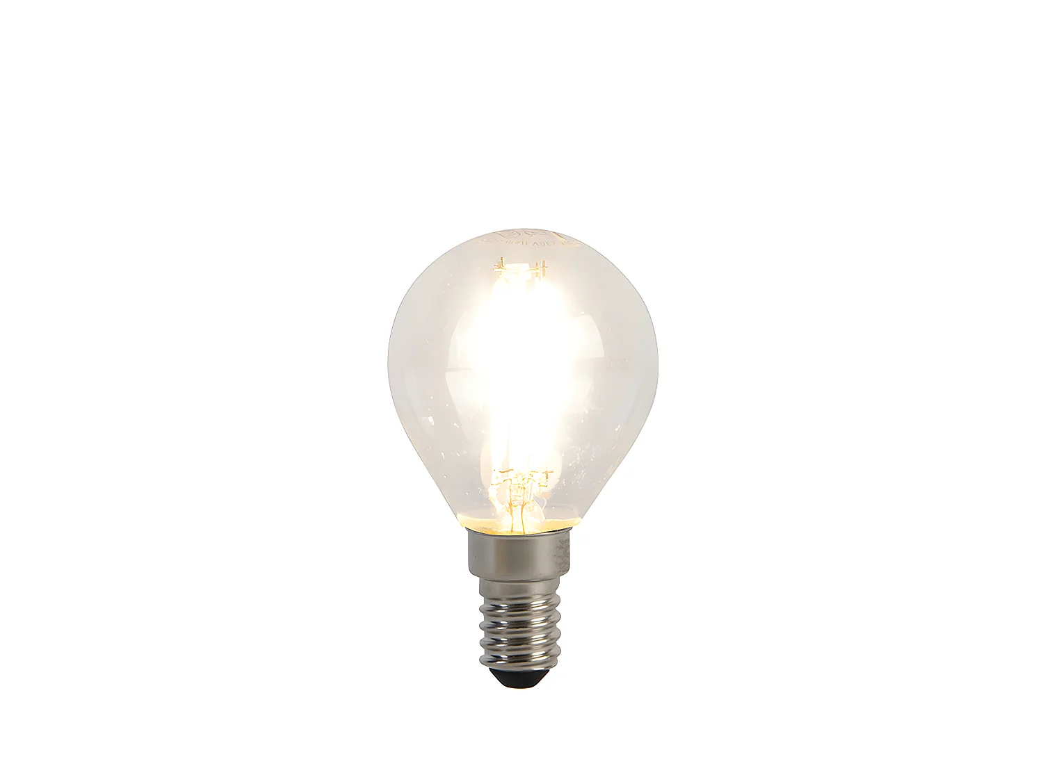 Ampoule LED E14 à filament P45 4W 470 lm 2700K