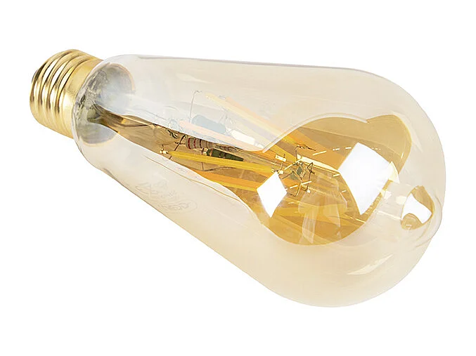 Ampoule LED E27 ST64 Dim to Warm Dorée 8W 806lm 2000-2700K