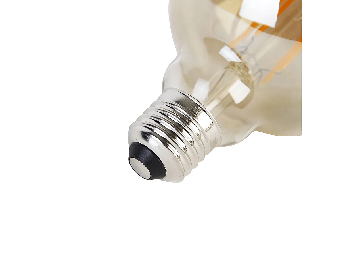 Ampoule LED dimmable 3 niveaux E27 G95 verre fumé 5W 380lm 2200K