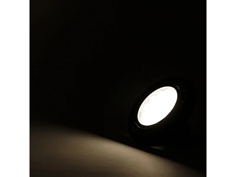 Ampoule LED GU10 à intensité variable 3 niveaux AR111 8W 700lm 2700K