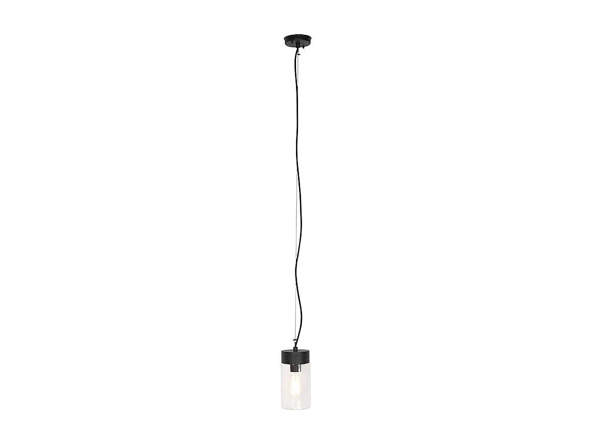 Suspension moderne noire IP44 - Jarra