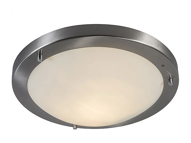 Plafonnier moderne en acier 31 cm IP44 - Yuma