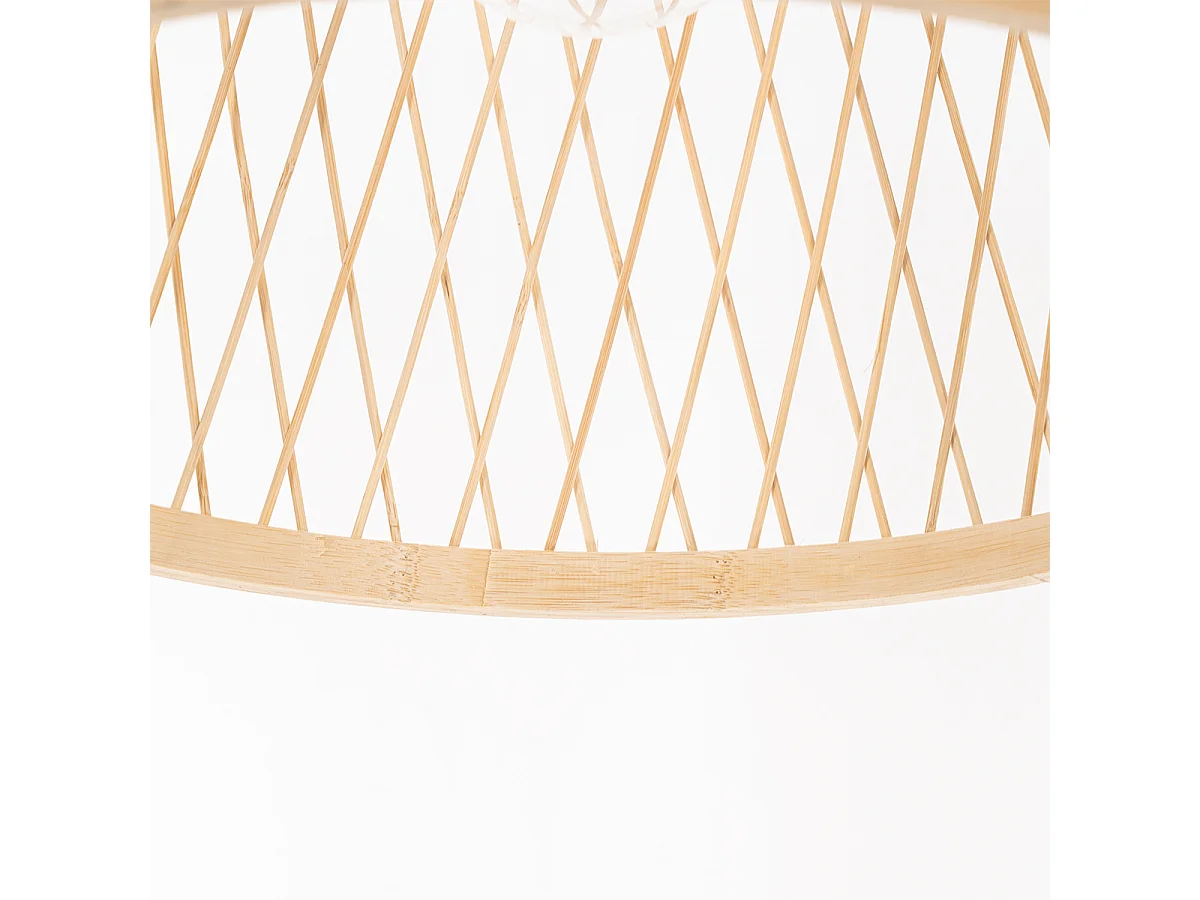 Suspension d'extérieur rustique en rotin 40 cm - Calamus