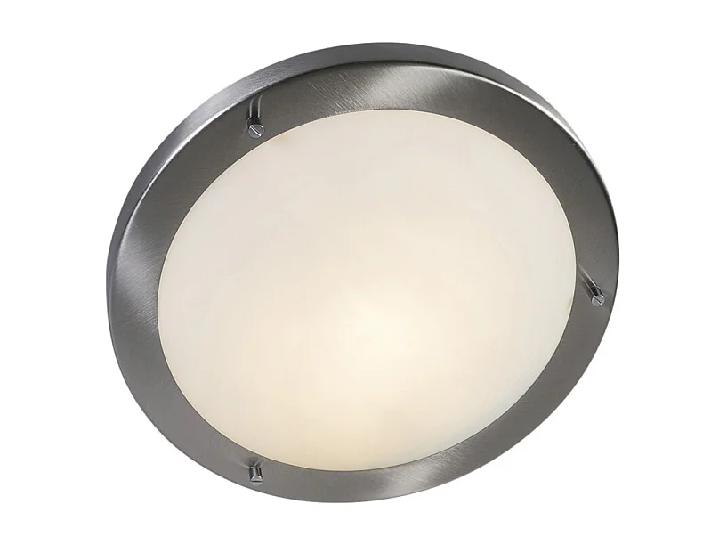 Plafonnier intelligent en acier 31 cm avec WiFi A60 IP44 - Yuma