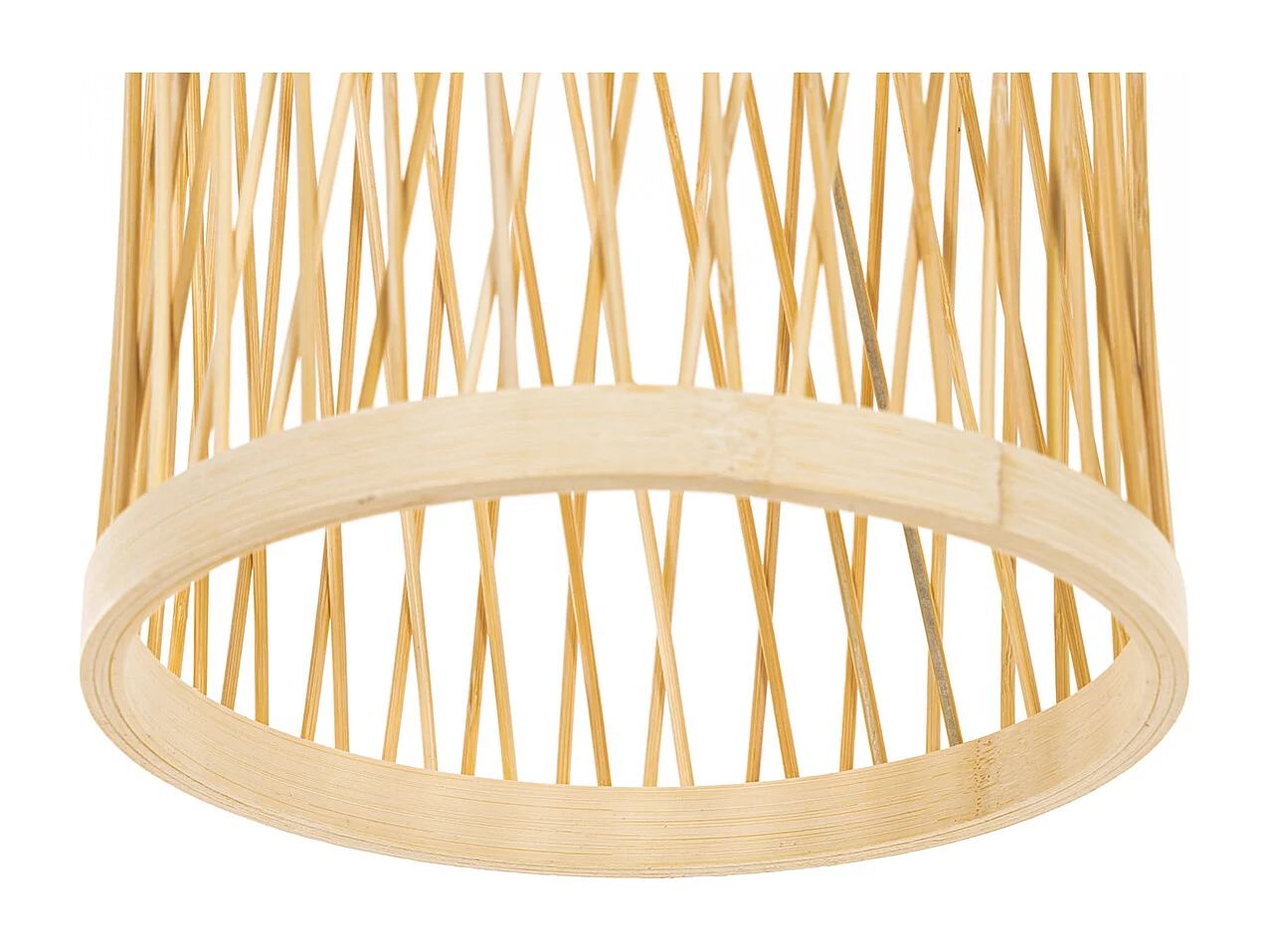 Suspension d'extérieur rustique en rotin 25 cm - Calamus