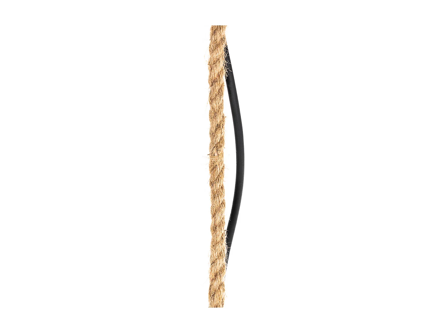 Suspension d'extérieur rustique en rotin 25 cm - Calamus