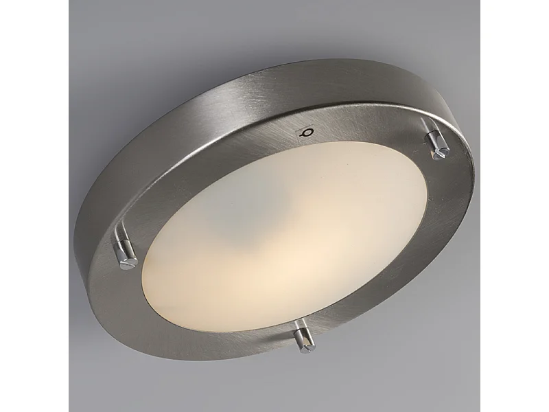 Plafonnier moderne en acier 18 cm IP44 - Yuma