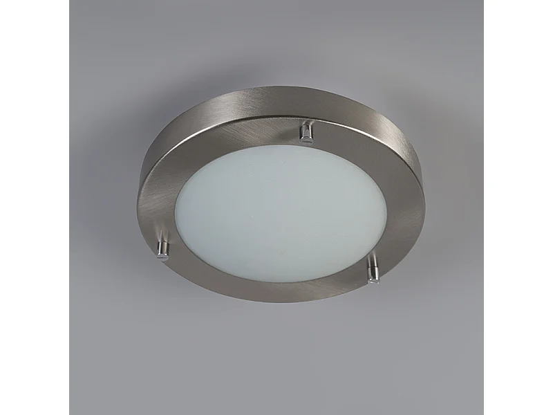 Plafonnier moderne en acier 18 cm IP44 - Yuma