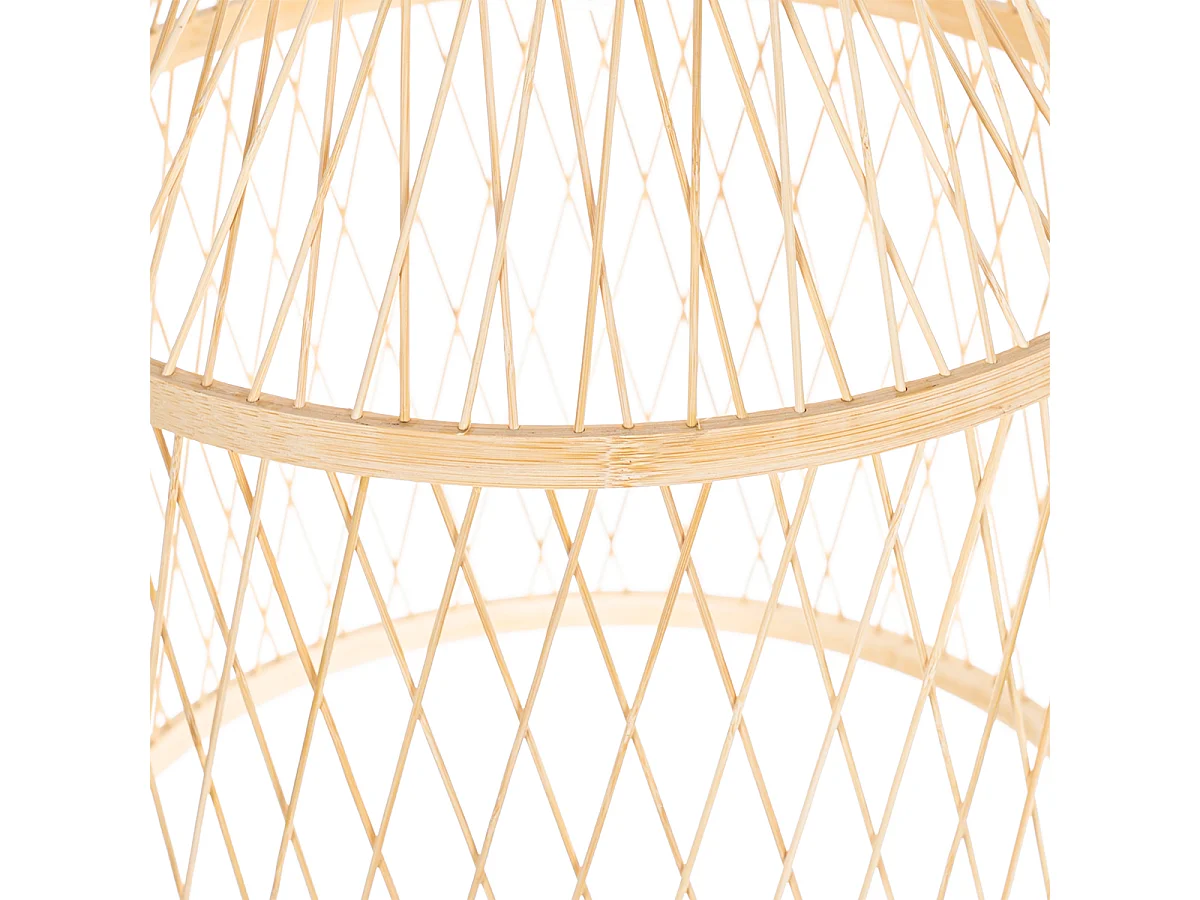 Suspension d'extérieur rustique en rotin 40x55 cm - Calamus