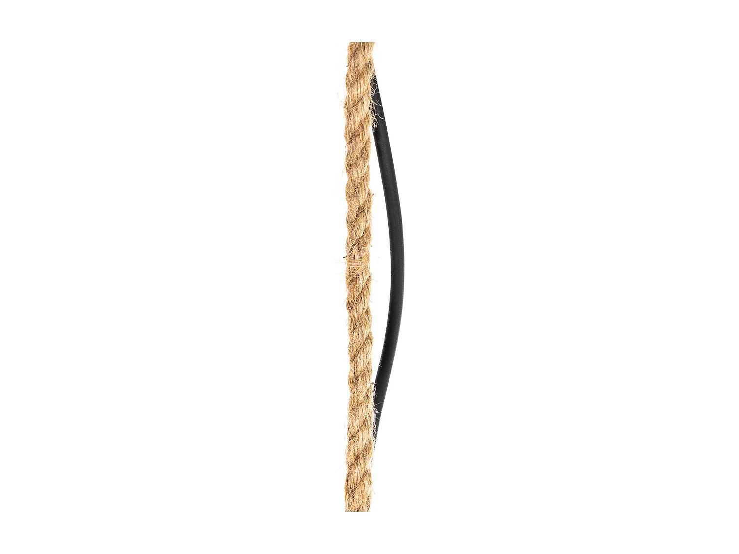 Suspension d'extérieur rustique en rotin 40x55 cm - Calamus