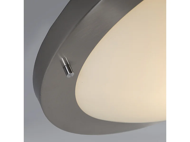 Plafonnier moderne en acier 41 cm IP44 - Yuma