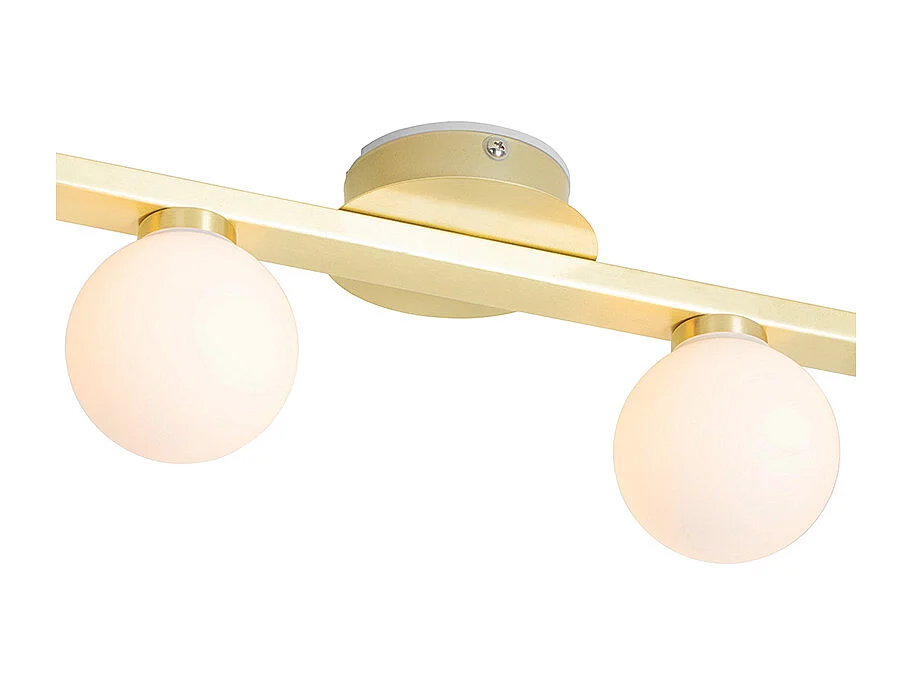 Plafonnier moderne en laiton IP44 4 lumières - Cederic