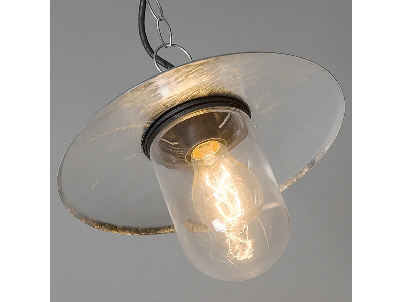 Suspension industrielle en zinc IP44 - Munich