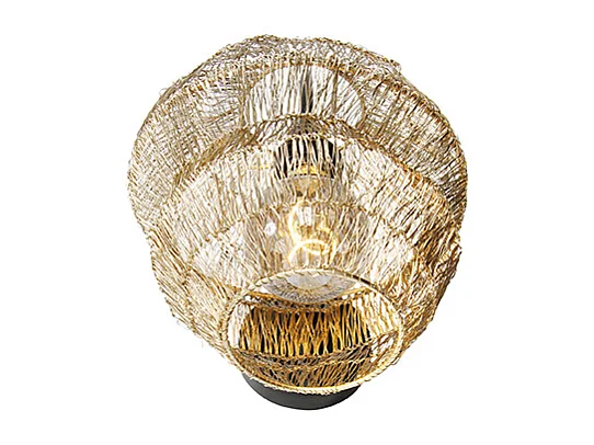 Applique murale orientale dorée - Vadi