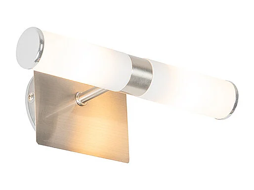 Applique murale moderne en acier IP44 2 lumières - Bath