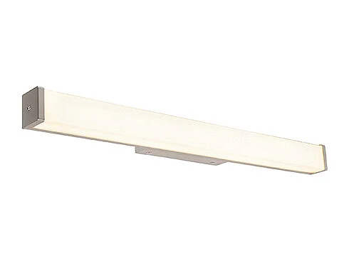 Applique murale moderne en acier pour salle de bain 62 cm IP44 - Cascada