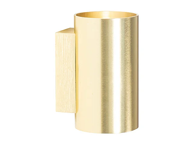 Applique moderne ronde dorée - Sandy