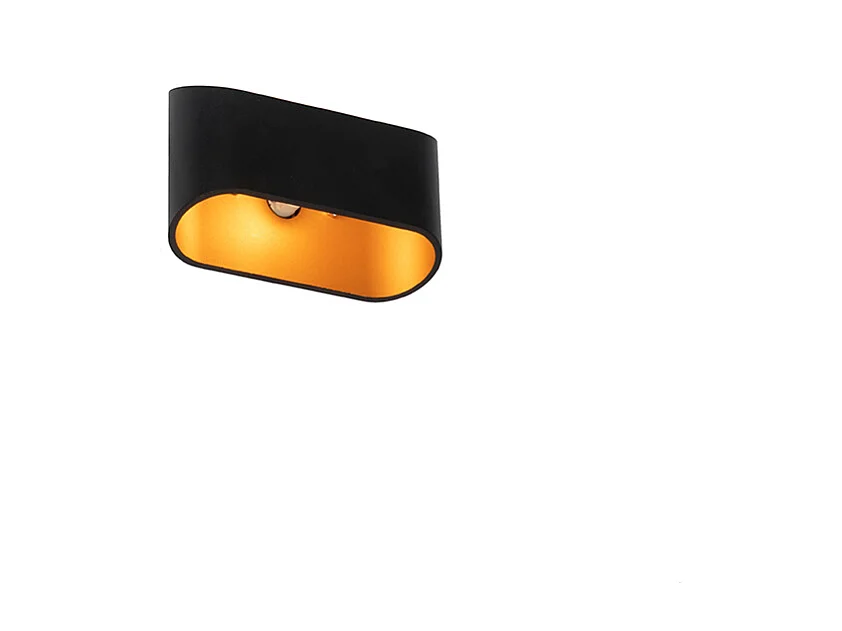 Applique design noir avec or - Alone R.