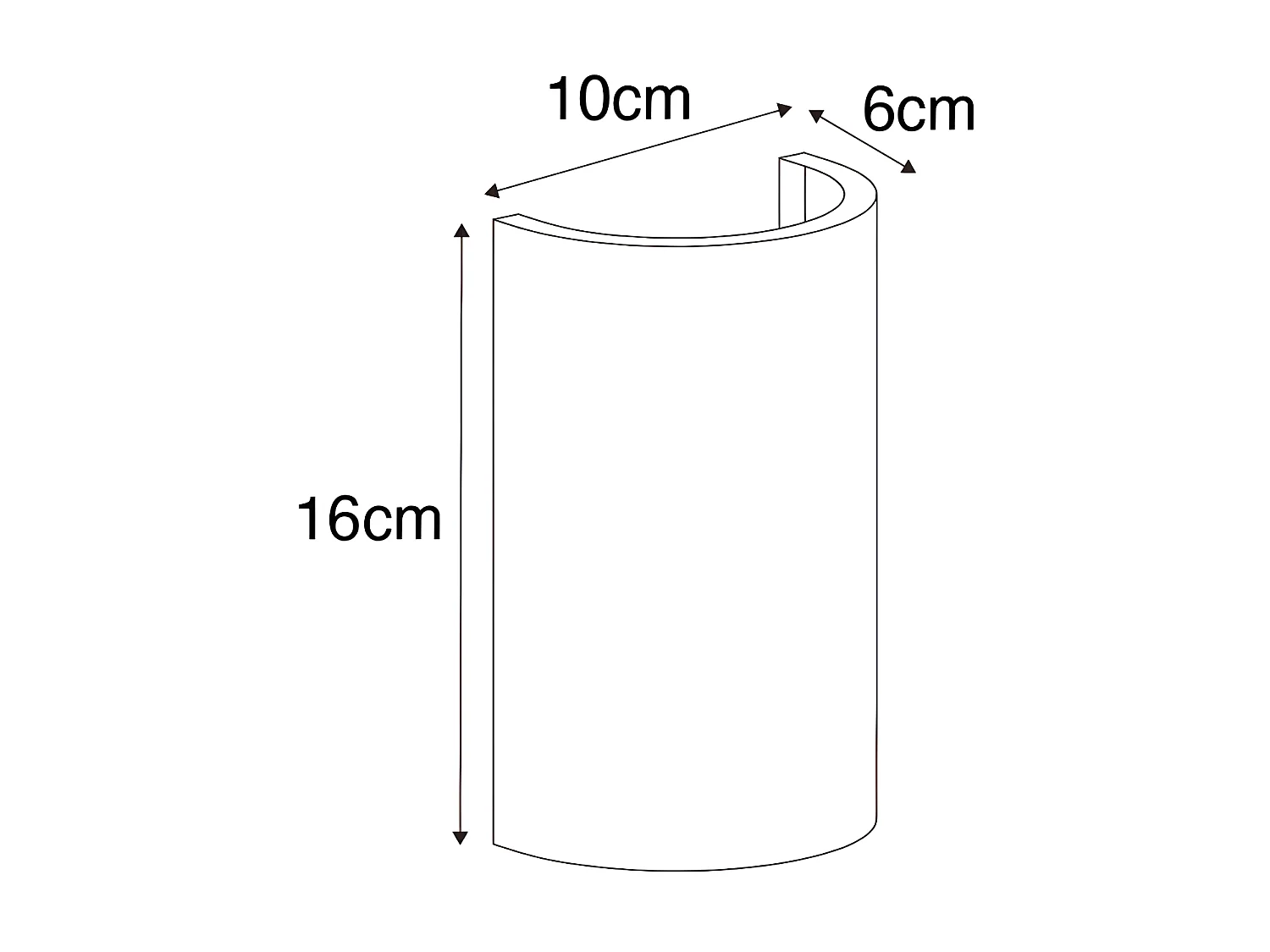 Applique moderne blanche - Colja Novo