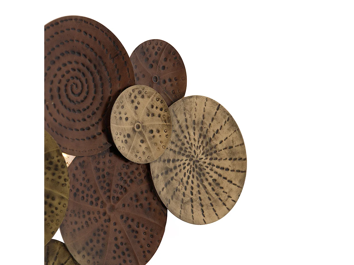 Applique murale Art déco or antique 71 cm - Kelly