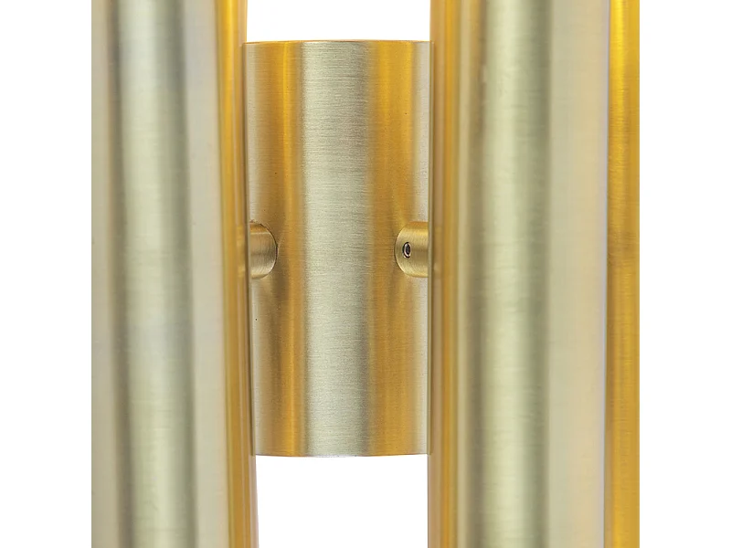 Applique murale chic d'hôtel dorée à 6 lumières - Tubi