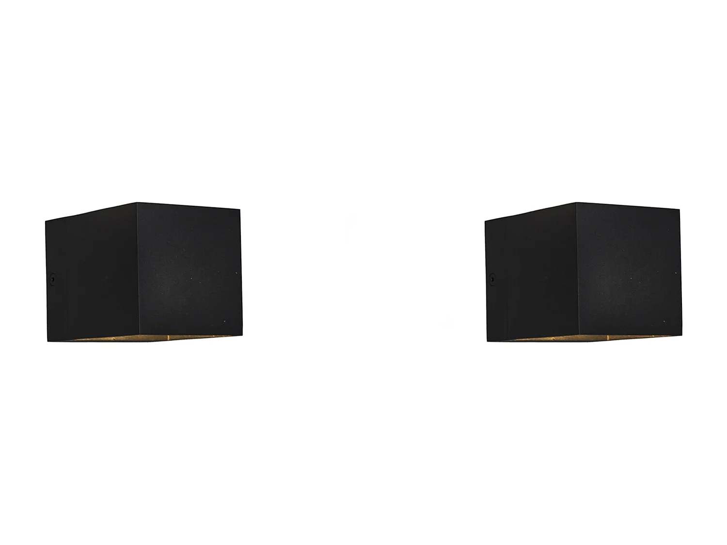 Lot de 2 appliques modernes noires - TRANSFER