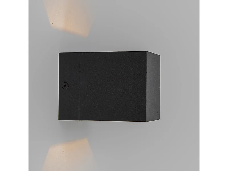 Lot de 2 appliques modernes noires - TRANSFER