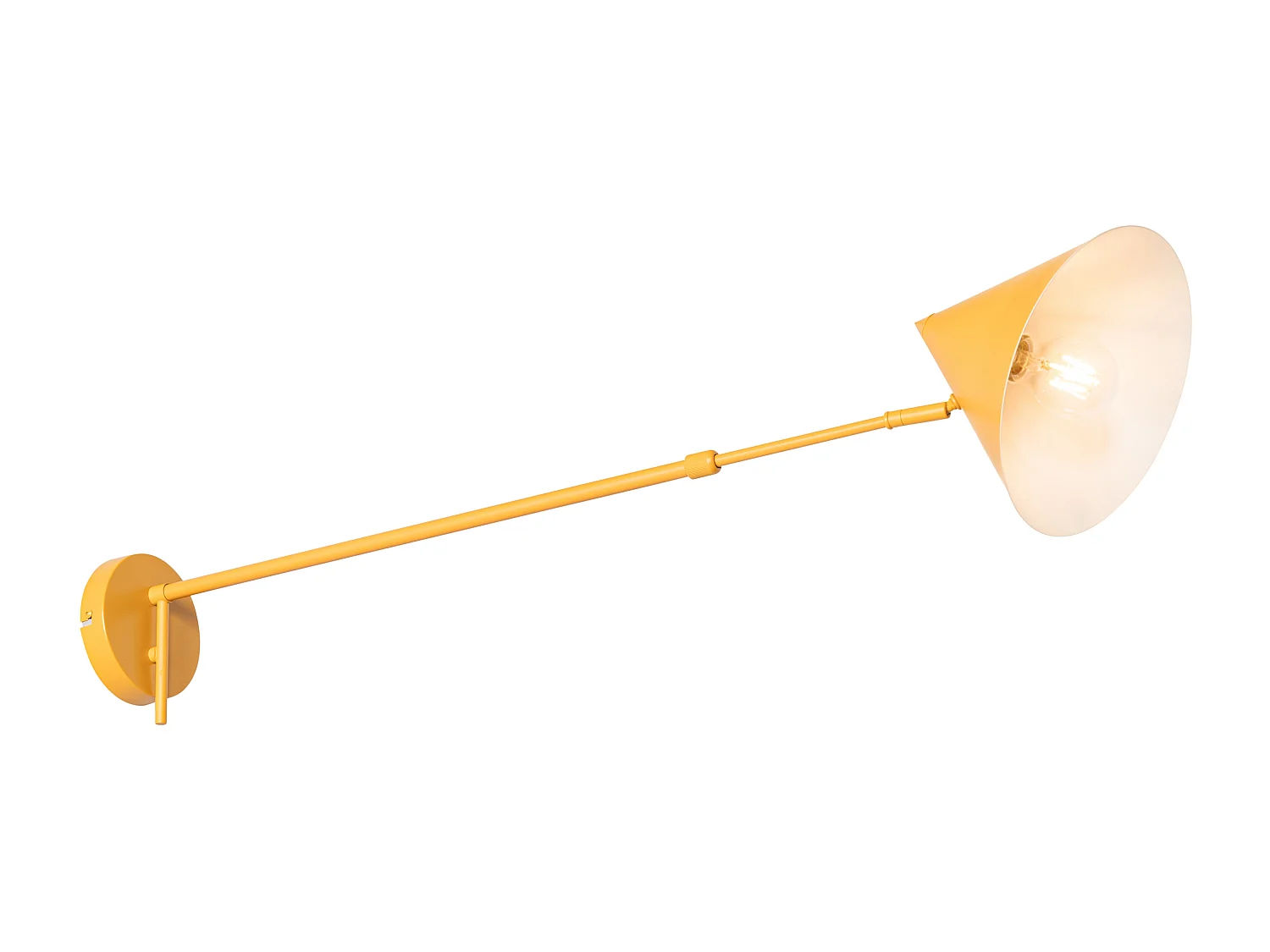 Applique design jaune orientable - Triangolo