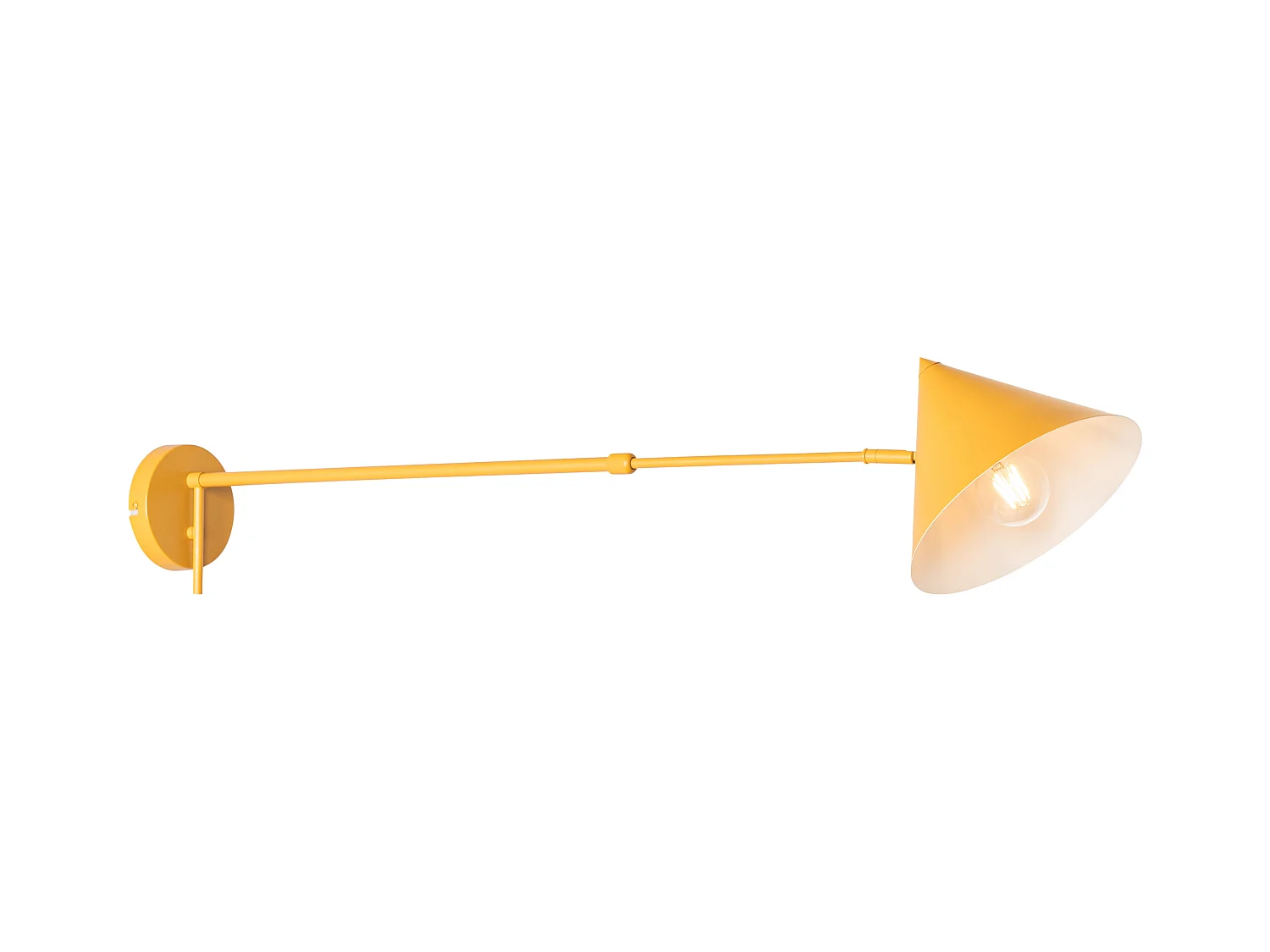 Applique design jaune orientable - Triangolo