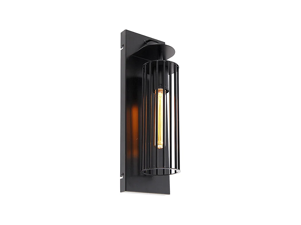 Applique murale moderne noire filaire - Balenco Wazo