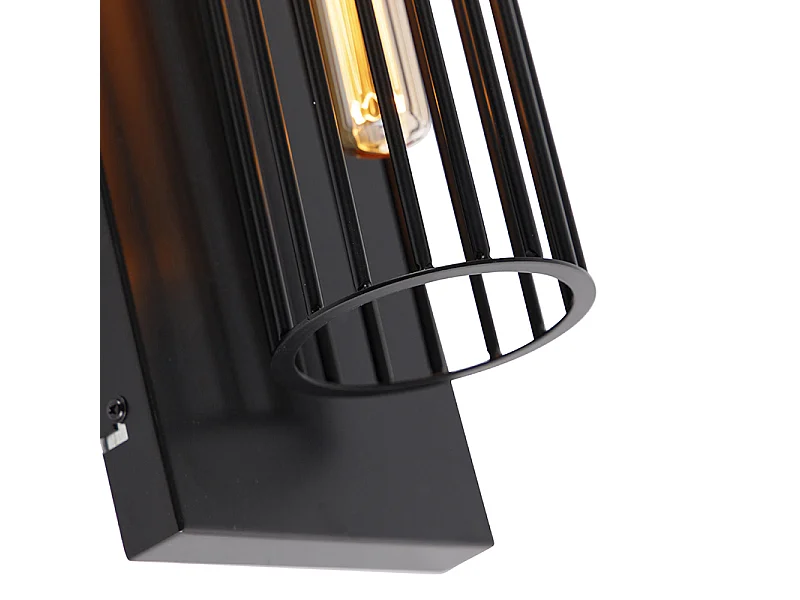 Applique murale moderne noire - Balenco Wazo