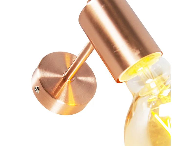 Applique murale Art Déco cuivre - Facil