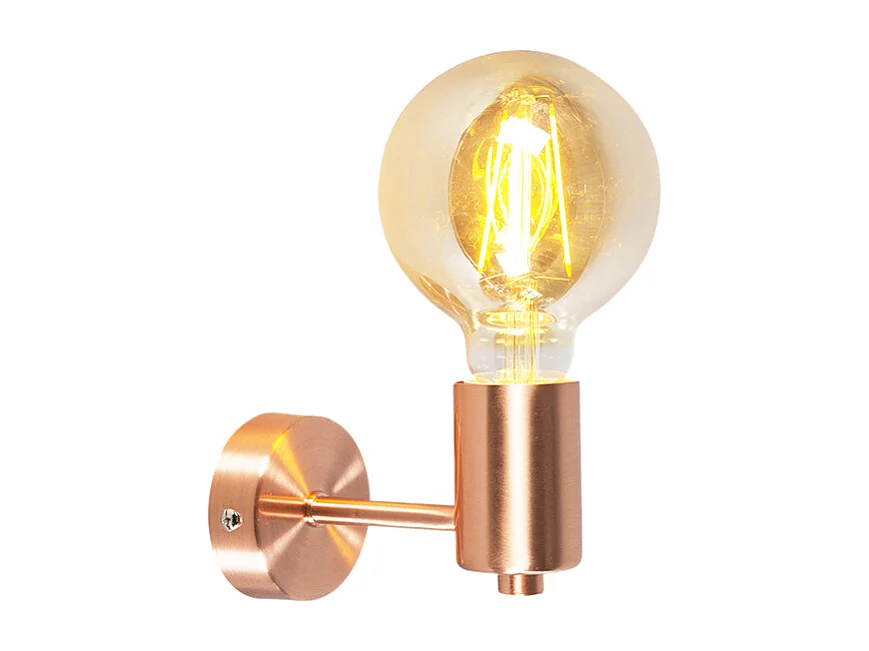 Applique murale Art Déco cuivre - Facil