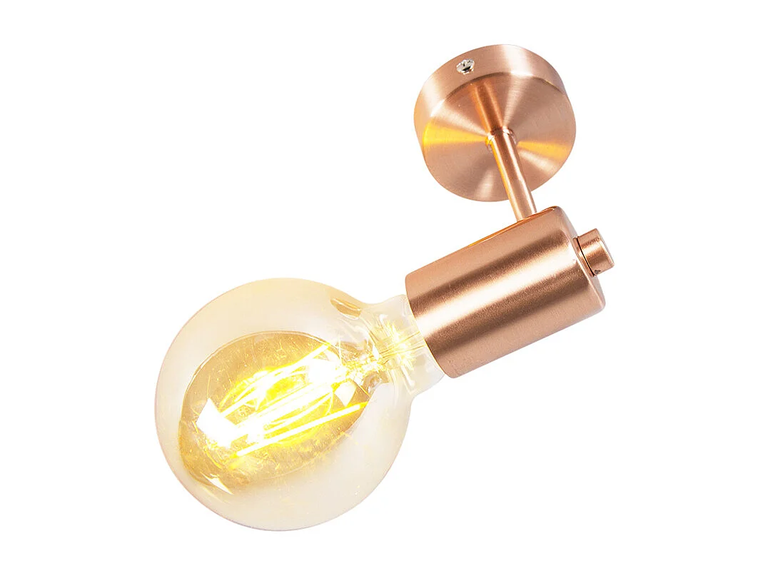 Applique murale Art Déco cuivre - Facil