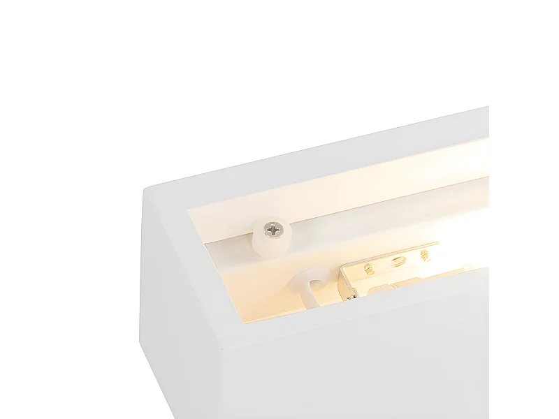 Applique moderne blanche - Santino Novo